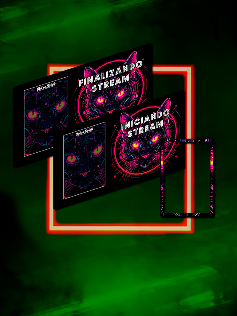 Power Stream Pack - Pack de Escenas Básico para Streaming