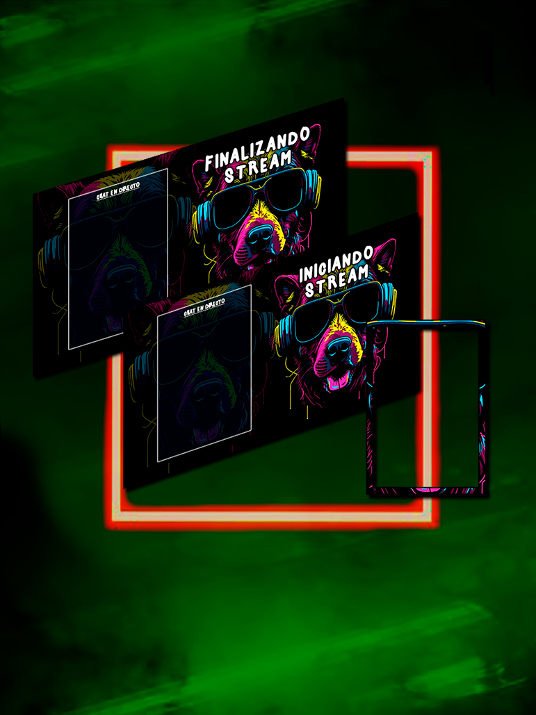 Power Stream Pack - Pack de Escenas Básico para Streaming
