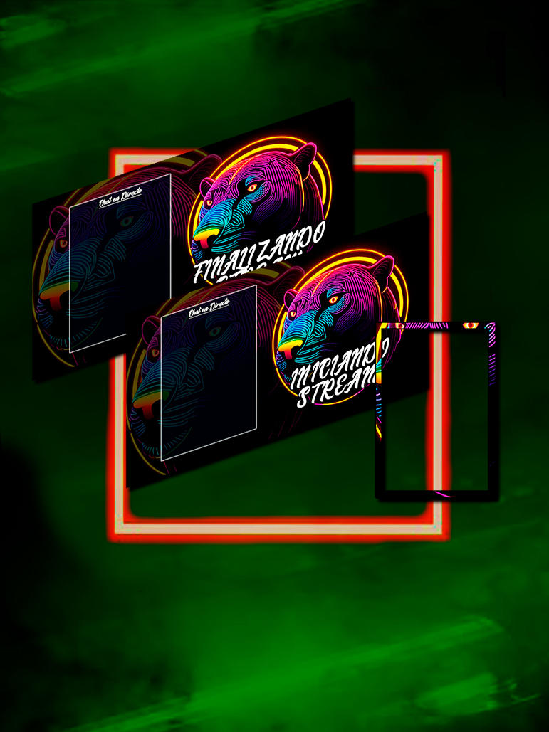 Power Stream Pack - Pack de Escenas Básico para Streaming