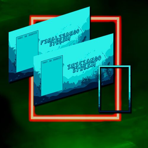 Oceanic Stream Pack - Pack de Escenas Básico para Streaming