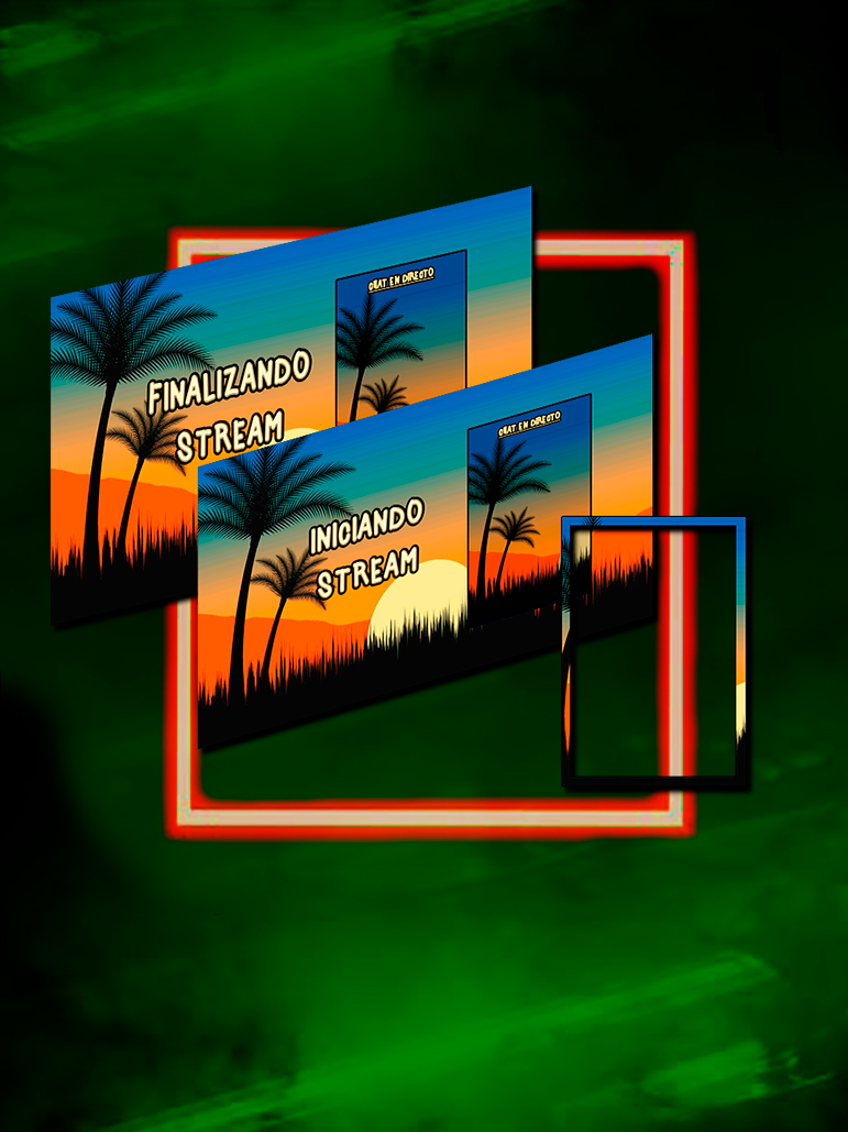 Power Stream Pack - Pack de Escenas Básico para Streaming